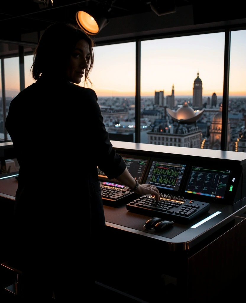 FrameZenith Studio Control Room